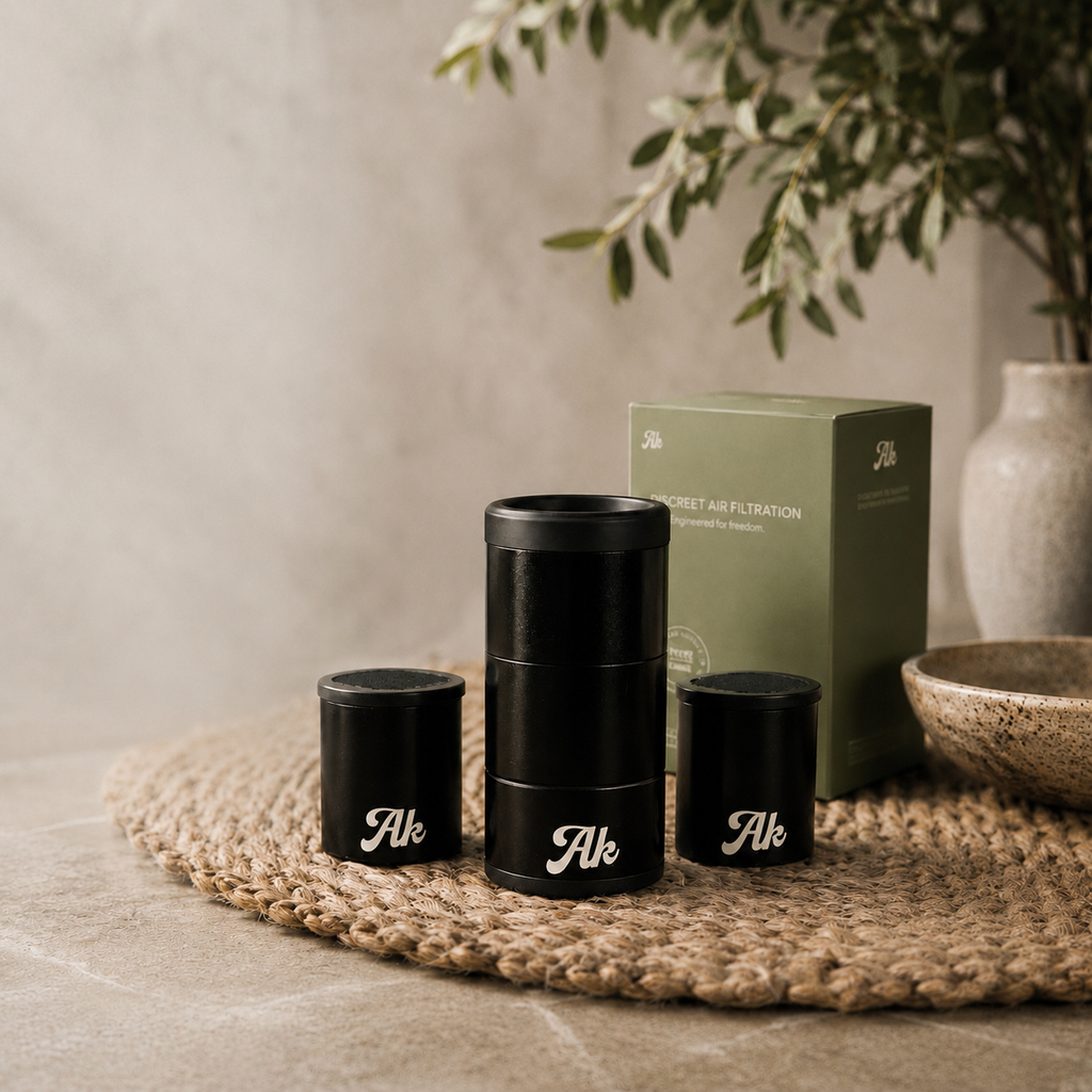 Personal Air Filter Bundle in Black and Cream by Akcomplice & Co